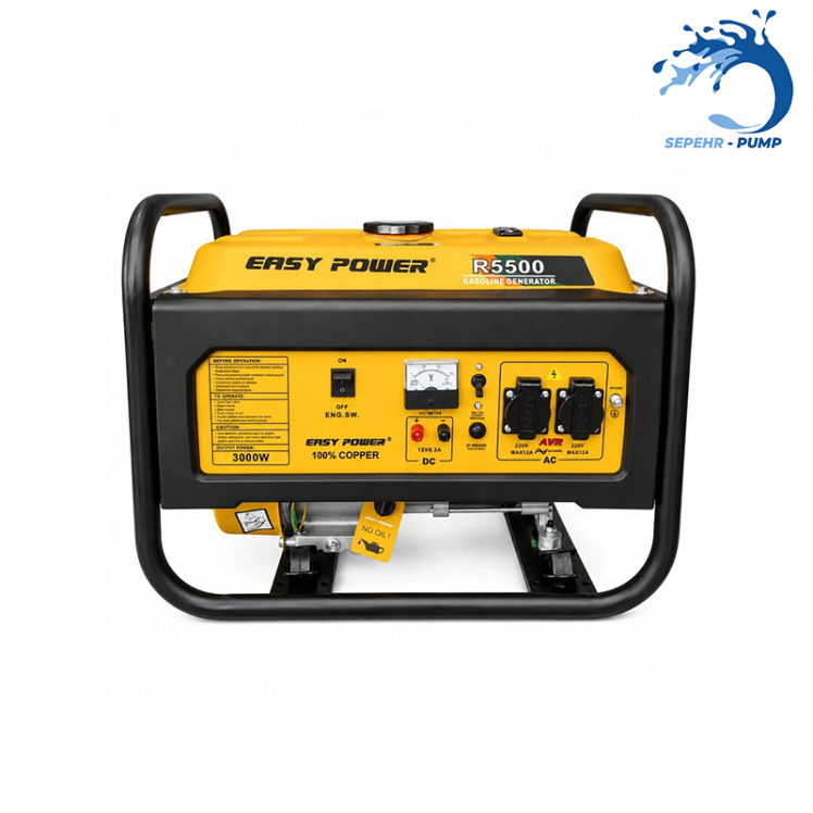 موتور برق بنزینی 3 کیلووات ایزی پاور EASY POWER مدل R5500