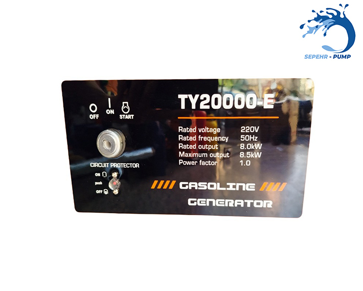  موتور برق بنزینی استارتی 8.5 کیلو وات توکیو TOKYO مدل TY20000E 