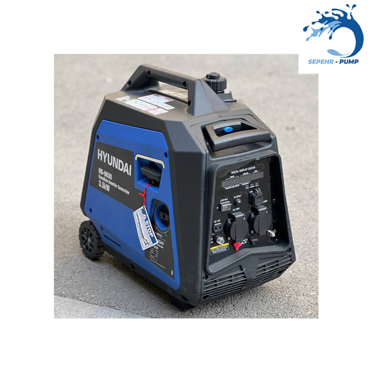 موتور برق بنزینی 3.5 کیلو وات سایلنت هیوندای HYUNDAI مدل HG9035
