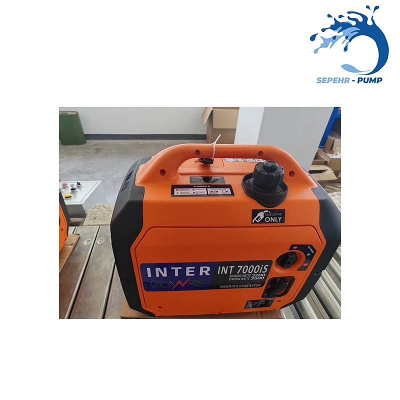  موتور برق بنزینی 3.5 کیلو وات هندلی اینتر پاور INTERPOWER مدل INT7000IS 