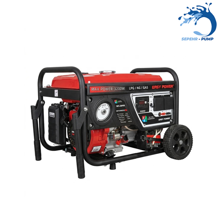 موتور برق سه گانه 3/2 کیلووات ایزی پاور EASY POWER مدل KM7500GS