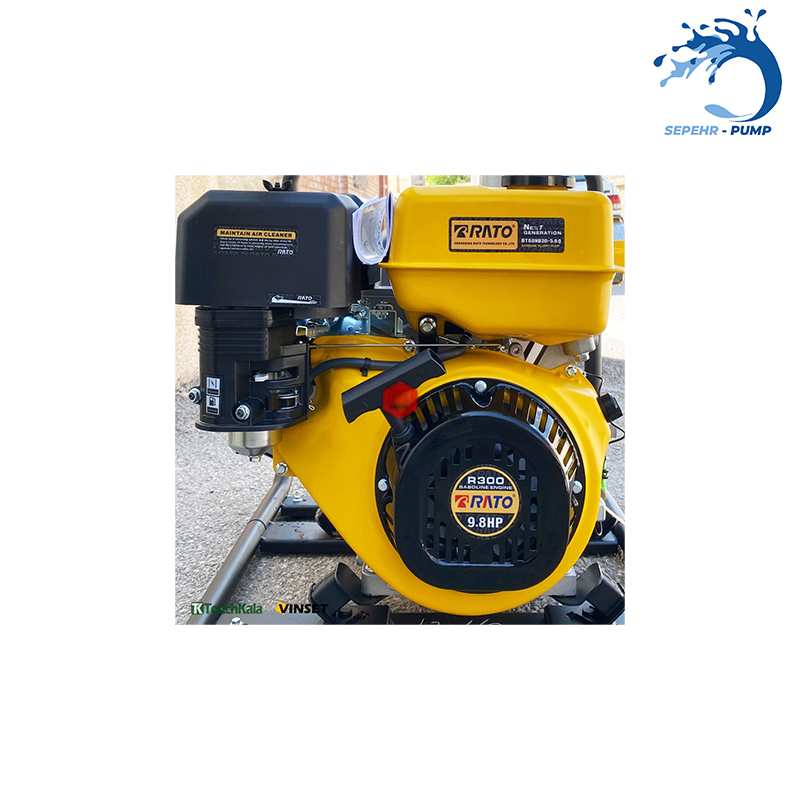 موتور پمپ لجنکش بنزینی 3 اینچ راتو RATOO مدل RT80NB20-5.6Q