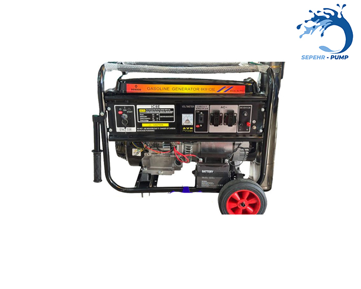 موتور برق بنزینی 8 کیلو وات ونیکو مدل VONICO IC8E