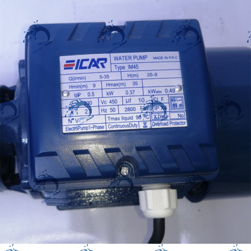  پمپ نیم اسب محیطی ایکار مدل IM-45 