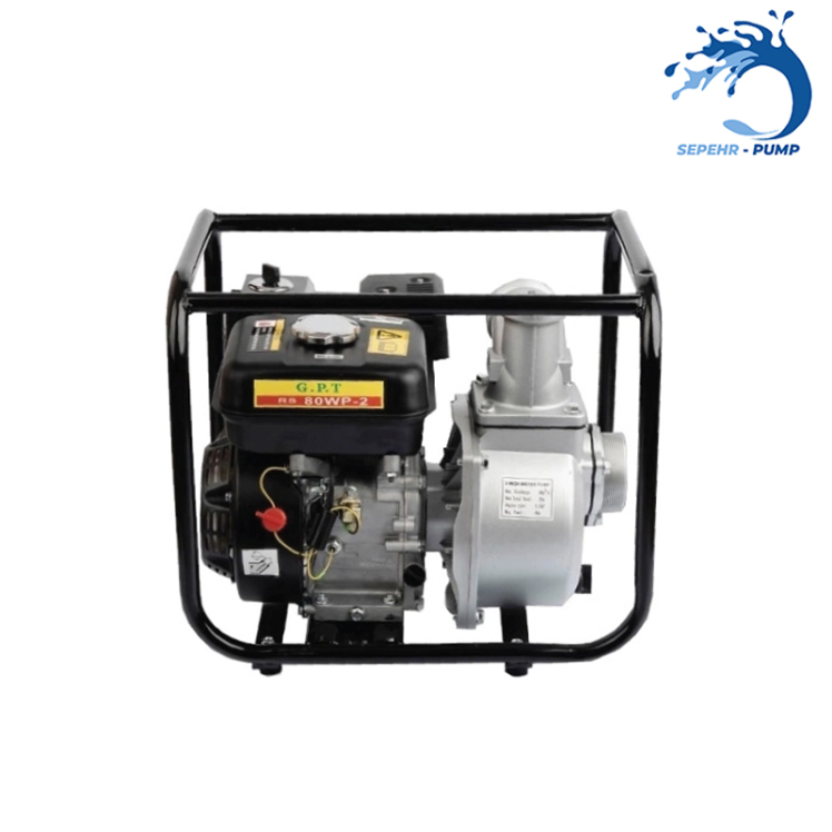 موتور پمپ آب بنزینی 3 اینچ GPT مدل GPT80WP-2