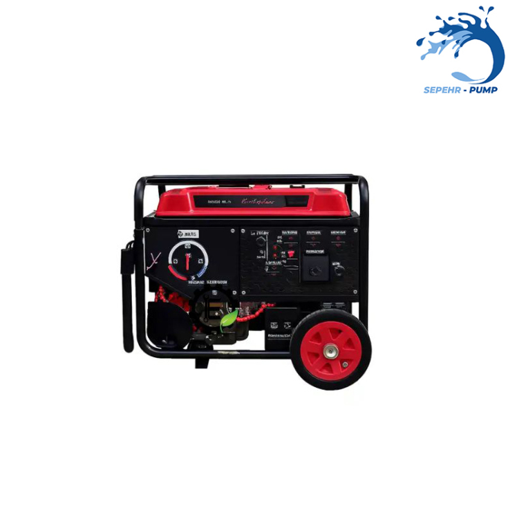 موتور برق 3گانه تکفاز 10 کیلووات صنعتی هونامیک HUNAMIC مدل HMLNG14000E