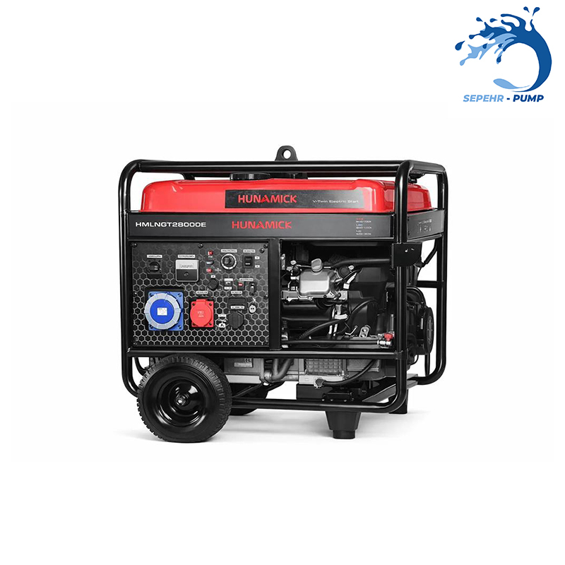  موتور برق 3گانه تکفاز,سه فاز 22 کیلووات هونامیک HUNAMICK مدل HMLNG28000E 