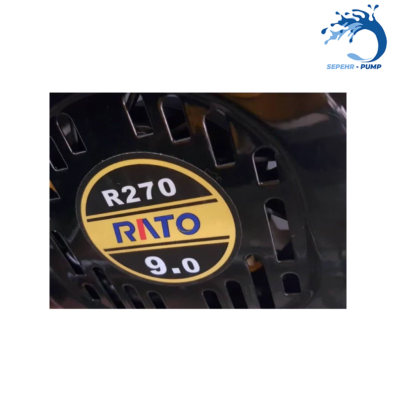موتور پمپ آب بنزینی 4 اینچ راتو RATOO مدل RT100ZB26-5.2Q