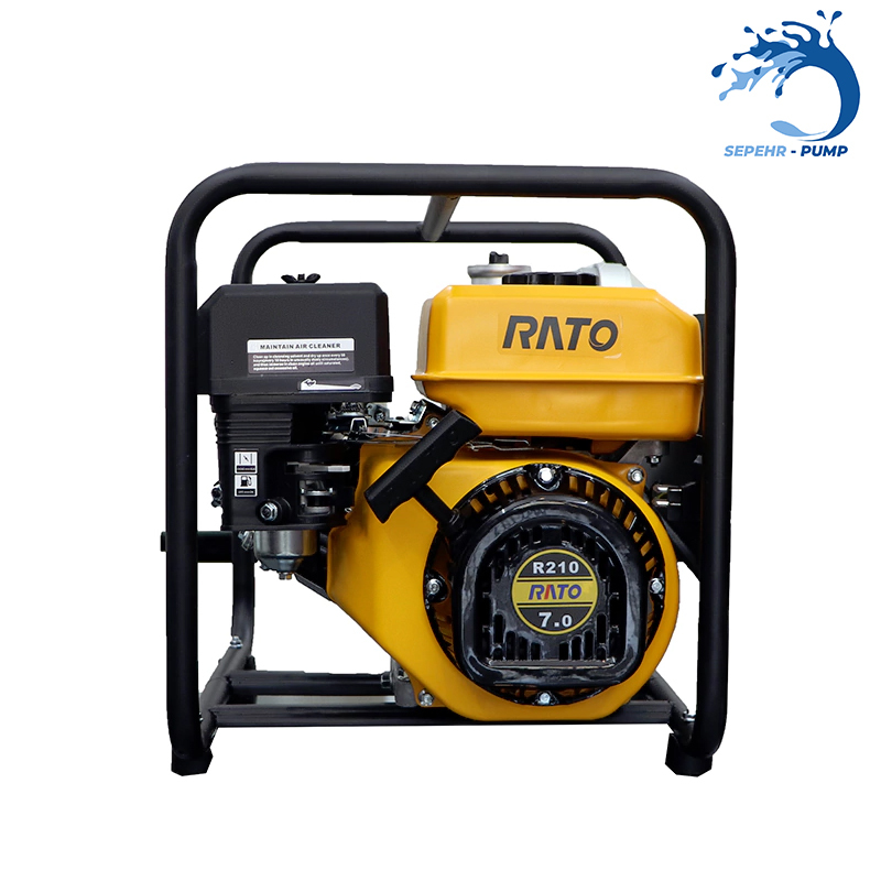 موتور پمپ آب بنزینی 3 اینچ راتو RATOO مدل RT80ZB28-3.6Q