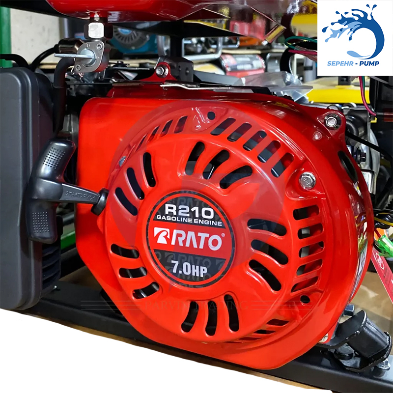  موتور برق بنزینی 3 کیلو وات هندلی راتو RATO مدل R5700 
