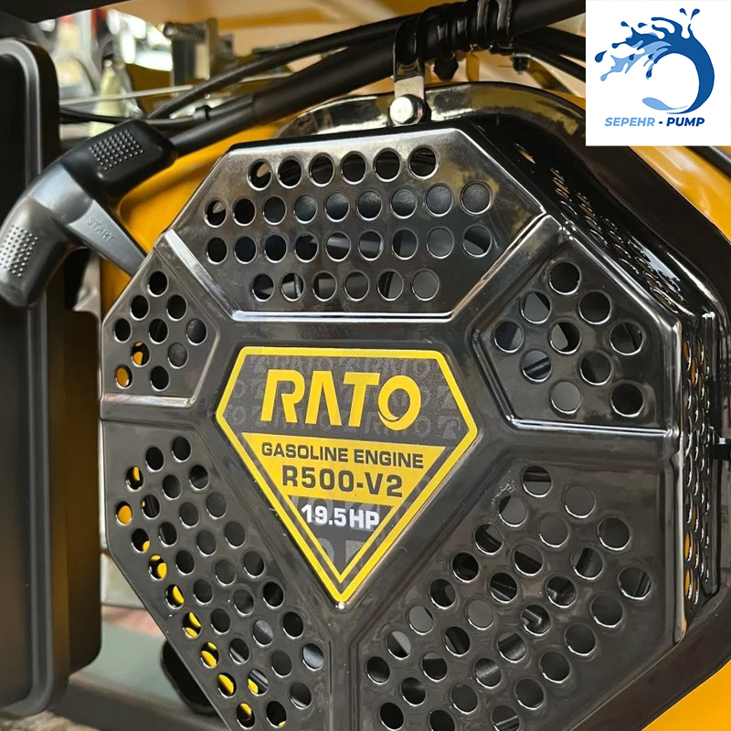 موتور برق بنزینی 9.5 کیلو وات ریموت دار سایلنت راتو RATO مدل R12500ISER