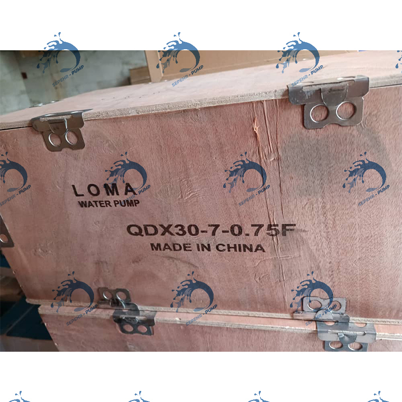  پمپ کفکش 3 اینچ 7 متری لوما LOMA مدل QDX30-7-01.75F 