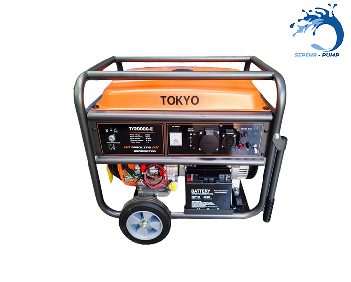 موتور برق بنزینی استارتی 8.5 کیلو وات توکیو TOKYO مدل TY20000E