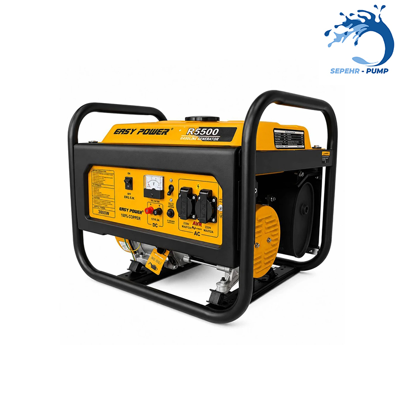  موتور برق بنزینی 3 کیلووات ایزی پاور EASY POWER مدل R5500 