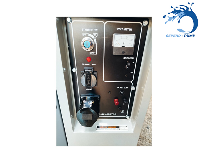  موتور برق دیزلی 8 کیلو وات توکیو TOKYO مدل TY21500DS 