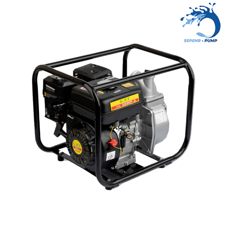 موتور پمپ آب بنزینی 2 اینچ GPT مدل GPT50WP-2