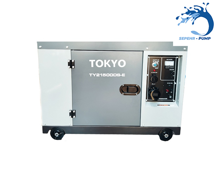 موتور برق دیزلی 8 کیلو وات توکیو TOKYO مدل TY21500DS