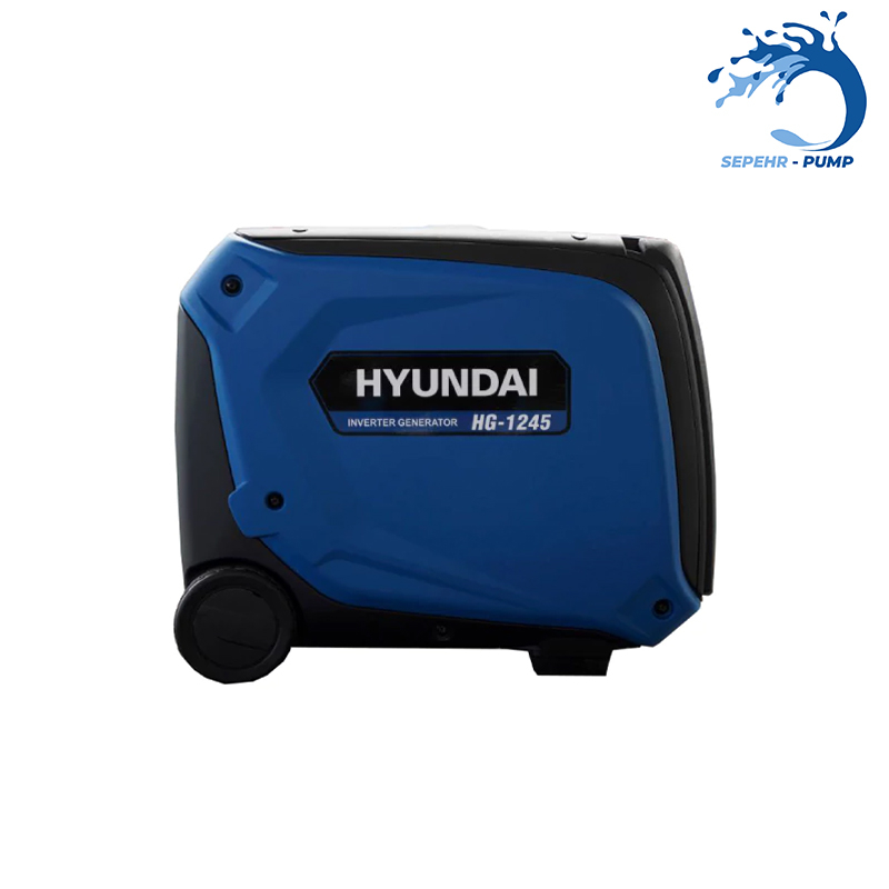  موتور برق بنزینی 4 کیلو وات اینورتر سایلنت هیوندای HYUNDAI مدل HG1245 